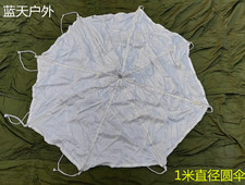 1PC Aerospace Vintage Military Supply Drop Parachute Diameter 1m /3.28FT