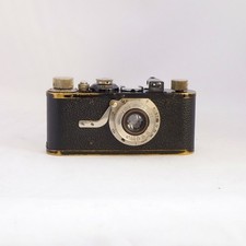 Leica I Model A Black Paint w/ New Elmar 50mm F3.5 Camera from Japan E0522