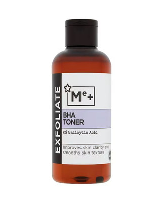 Me+ 2% Salicylsäure BHA Toner 200ml Verstopfte Poren verfeinern Textur bekämpfen Akne