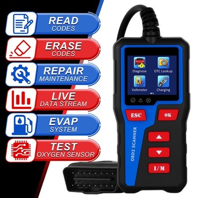 2026 AT300 Classic Enhanced Universal OBD II Scanner Car Engine Fault Code Read