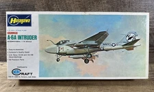 Vintage Hasegawa Grumman A-6A intruder model kit 1:72 Mini Craft