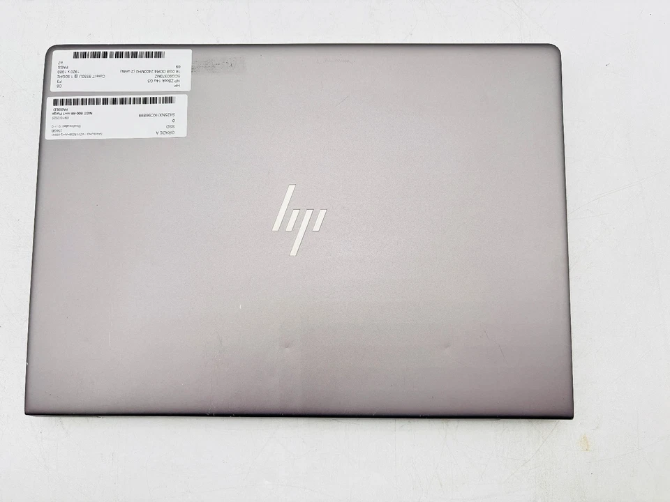 HP ZBook 14u G5 - i7 8550U 16GB 256GB SSD Windows 11 Pro - Loose Hinge - Image 2 of 3