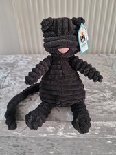 Jellycat Small Cordy Cat Retired Super Rare To Find With Original Tags Attached