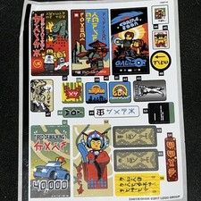 Lego New Sticker Sheet NINJAGO CITY #70620