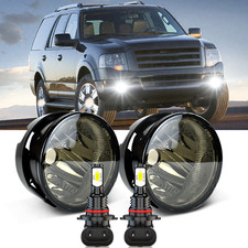 For Ford Expedition 2007 2008 2009 2010-2014 Pair Led Bumper Fog Lights White For Ford Expedition 2007 2008 2009 2010-2014 Pair Led Bumper Fog Lights White