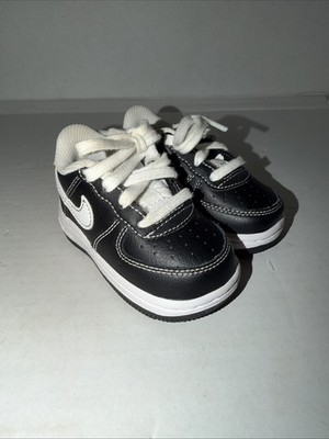 NIKE FORCE 1 S50 (TD) DB1781-001 BLACK/WHITE-BLACK SAIL TODDLERS SNEAKER SIZE 4