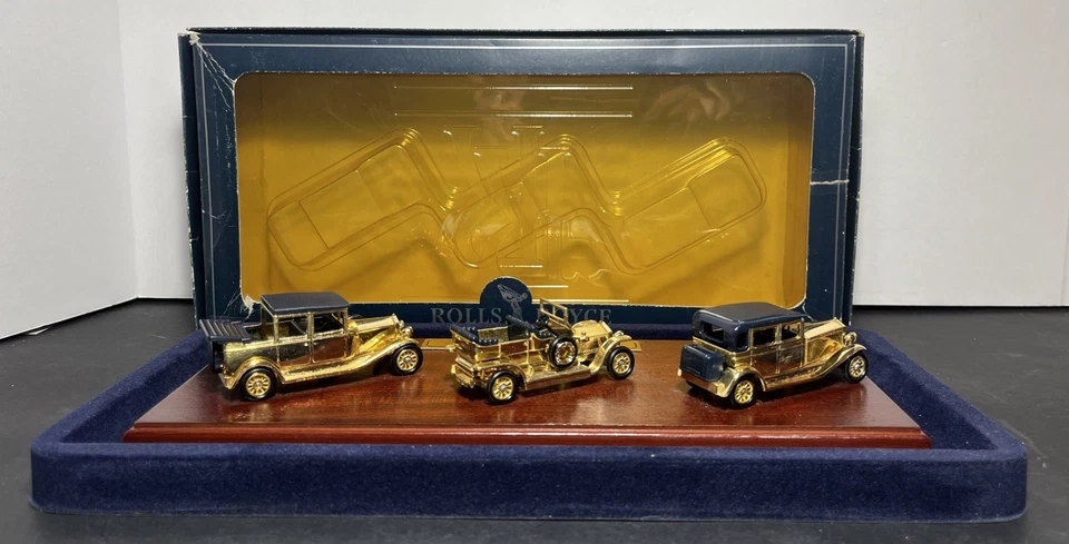 Lledo RPL 1003 Rolls Royce Collection 24K Gold Plated Limited Edition England - Image 3 of 4