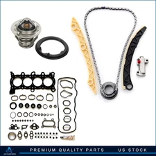?Timing Chain Kit Water Pump Thermostat for 06-11 Honda Civic 1.8L SOHC