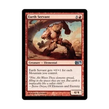 WOTC MtG M11 Earth Servant (U) (x4) NM