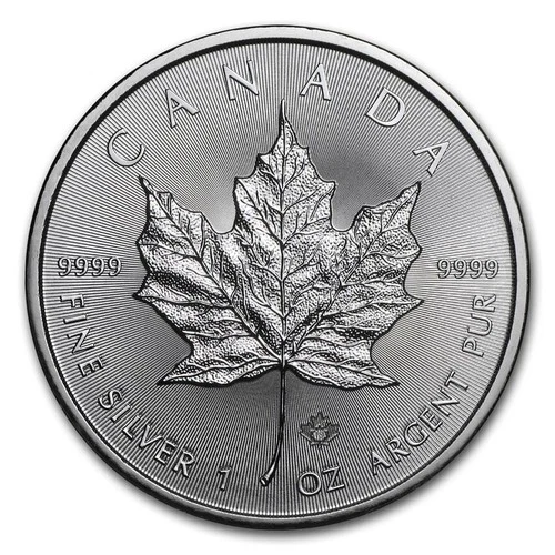 2018 Canadian Silver Maple Leaf 1 oz — photo from the most recent tracked eBay sale