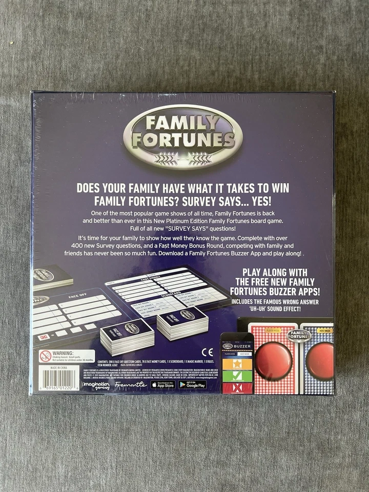 Plantinum Edition Family Fortunes Game - New Questions - brand new in box gift - Image 2 of 3