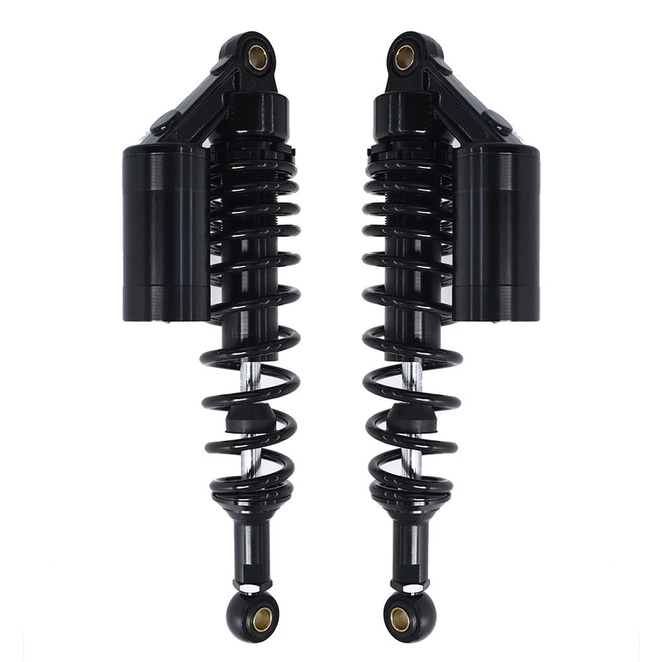 Par de amortiguadores traseros suspensión 320 mm 12,5"" negro motocicleta para Honda EE. UU. Foto 4 de 4