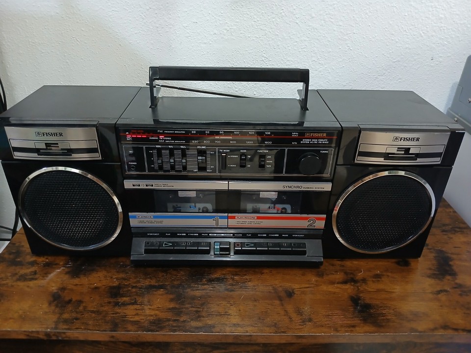 Boombox Fisher PH-490 – Vintage 1976 – Fonctionnel