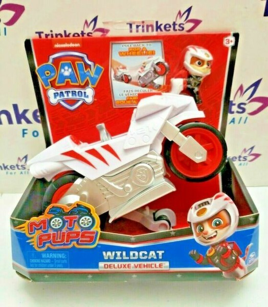 Spin Master Paw Patrol Moto Pups Wildcat Figure (6060808) for sale online | eBay