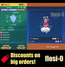 6IV Shiny Enamorus Incarnate Pokemon Scarlet and Violet