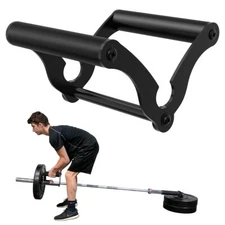 V Bar Landmine Handle Attachment for Barbell Bar, Solid Multi-Grip Landmine