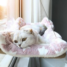Cat Window Perch Hammock Seat - Large Cat Hammocks Bed for Indoor Cats Restin