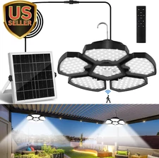 Solar Shed Light Solar Motion Lights Motion Sensor Light Indoor with Remote C...