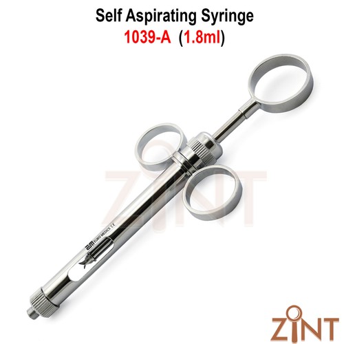 Dental Set Of Self Aspirating Cartridge Syringe 1.8 ml Anesthesia German CE - Picture 3 of 3