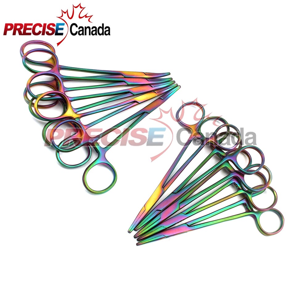10 Assorted Mosquito Hemostat Forceps - Locking Forceps 3.5" Brand New For Medical Use