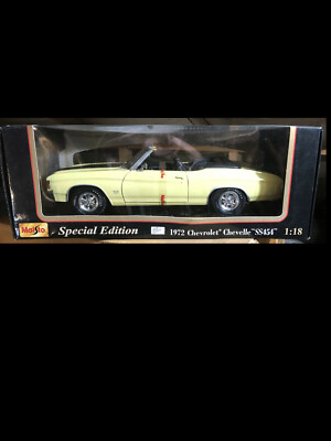 1972 Chevelle SS454 Yellow 1:18 Maisto 31892