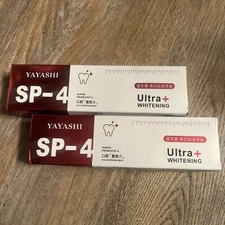 X2 YAYASHI SP-4 Super Probiotic -4 Toothpaste Ultra+Whitening 120g EA