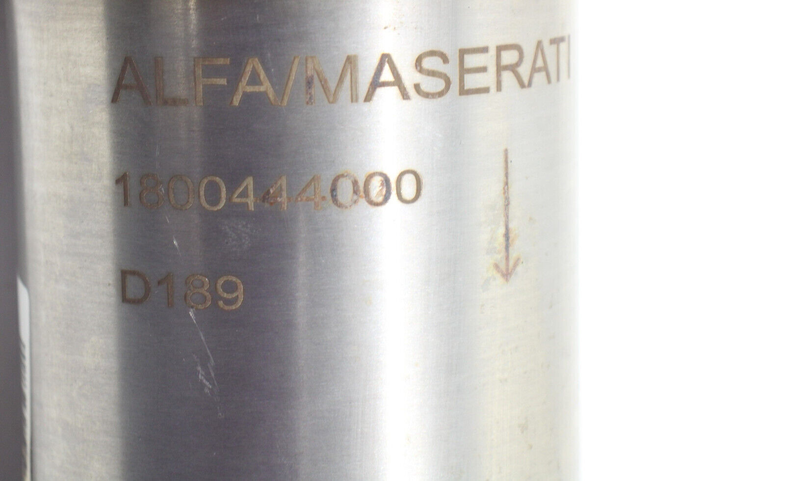 2023-2024 MASERATI GRECALE 2.0L EXHAUST CENTER MUFFLER RESONATOR PIPE OEM -CUT-
