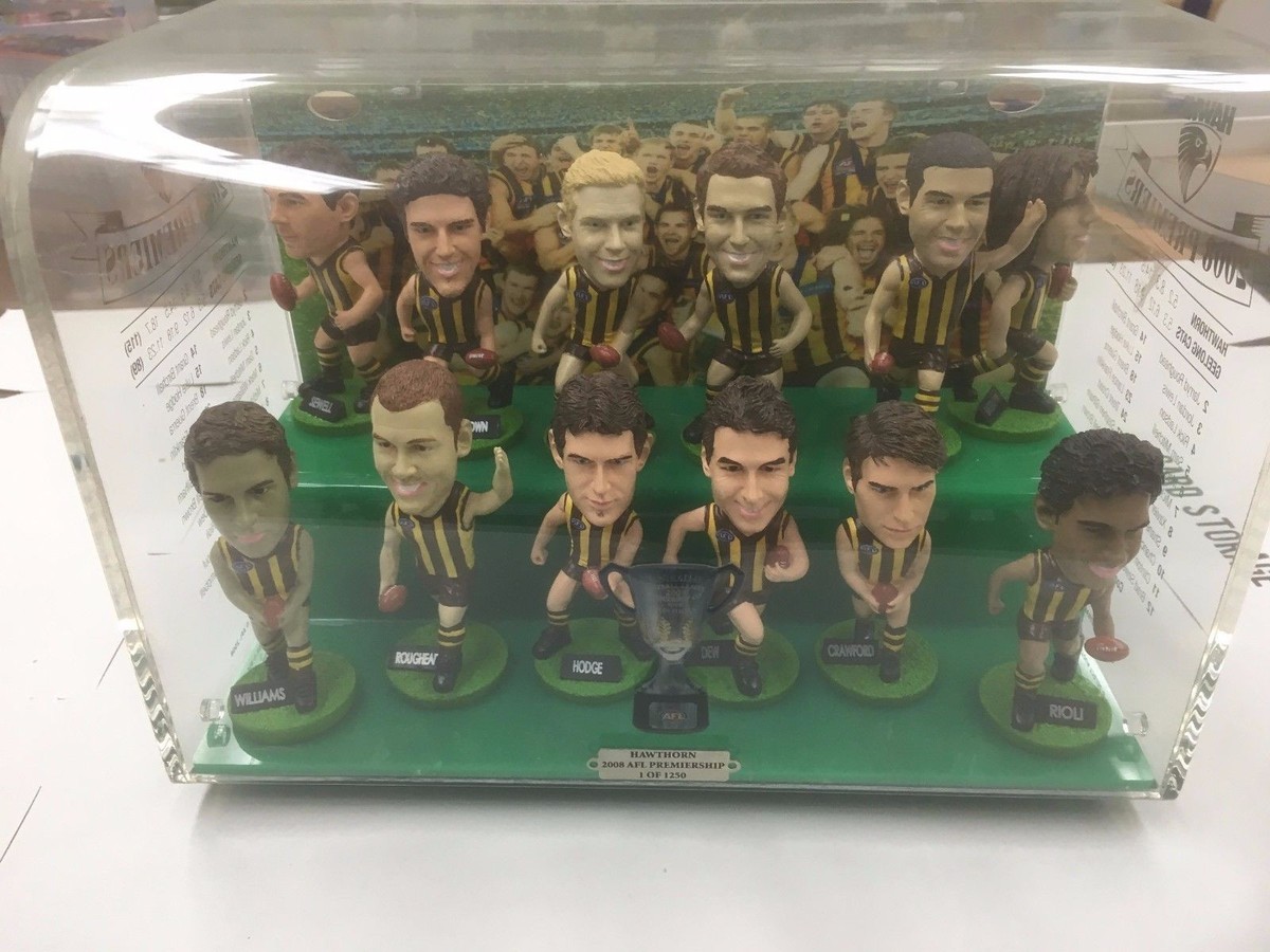 2008 Hawthorn AFL Premiership Limited Edition Figurine Set (12