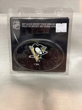 The Memory Company Pittsburgh Penguins Oval Christmas Ornament With Logo New