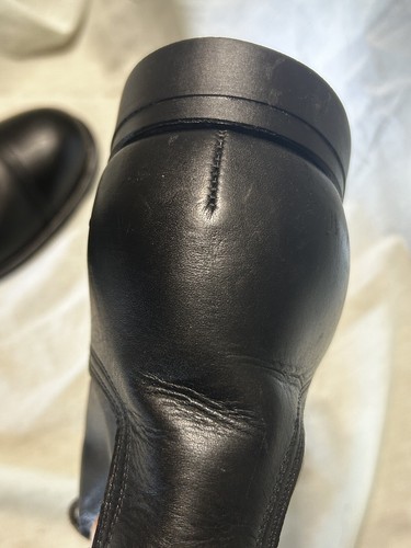 VTG Biltrite Black Leather Captoe Vietnam Combat Boots Size 11.5R Z41.1-1967/75 - Picture 13 of 20