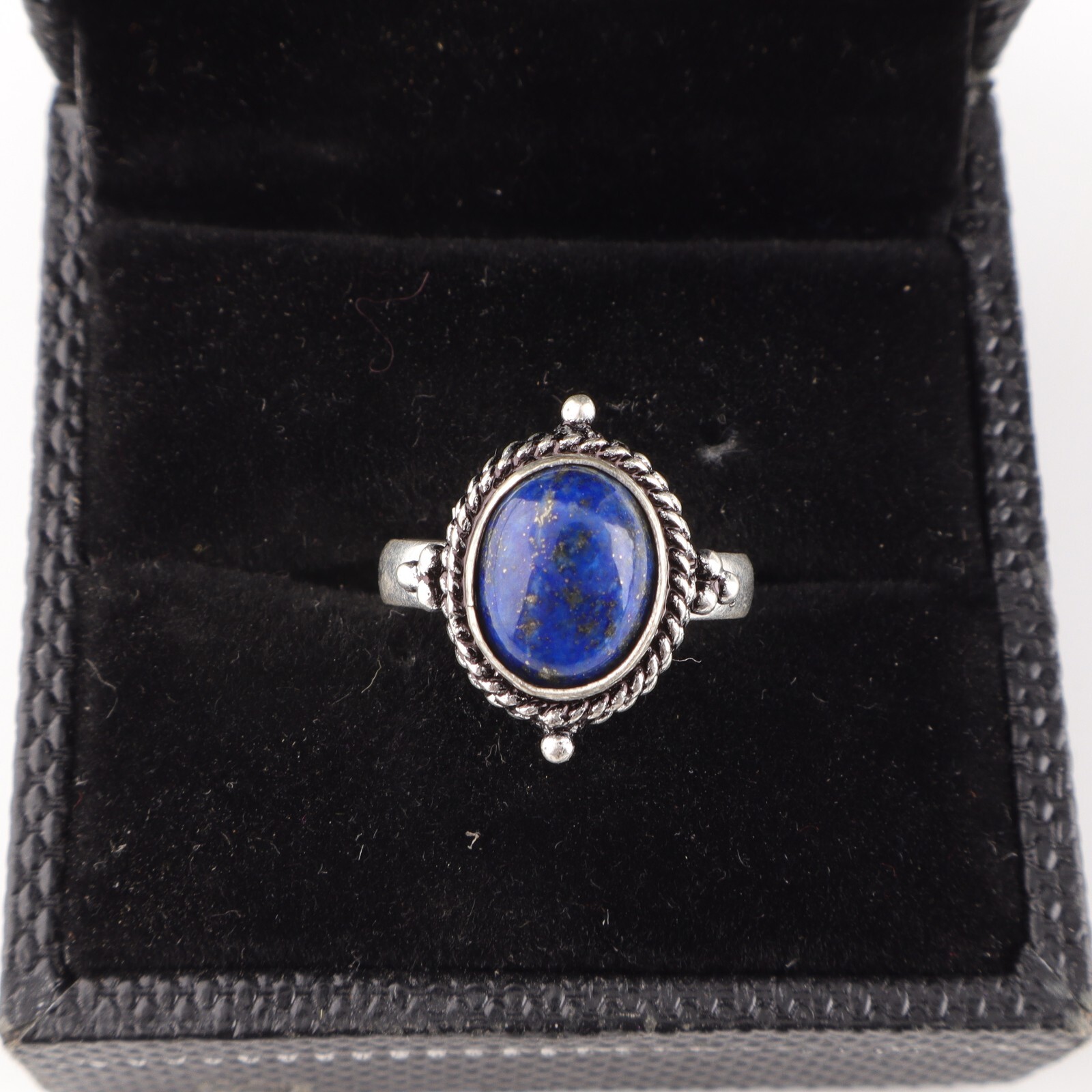 Lapis Lazuli Gemstone 925 Sterling Silver Ring Handmade Jewelry Ring For Gift