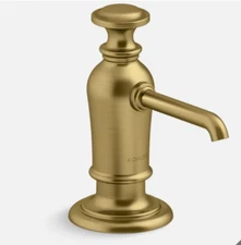 Kohler Artifacts K-35759-2MB Kitchen Counter Sink Soap Dispenser Moderne Brass