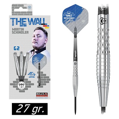     BULLS Steel Dart Darts Pfeile Darts Martin Schindler The Wall G2 27 gr.