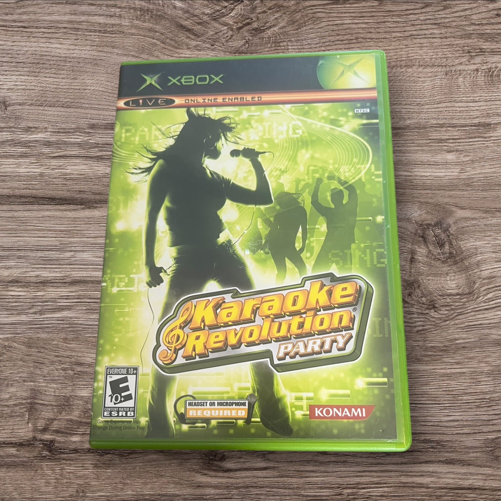 Karaoke Revolution Party (XBOX) CIB W/ Manual - Tested Konami OG XBOX GAME