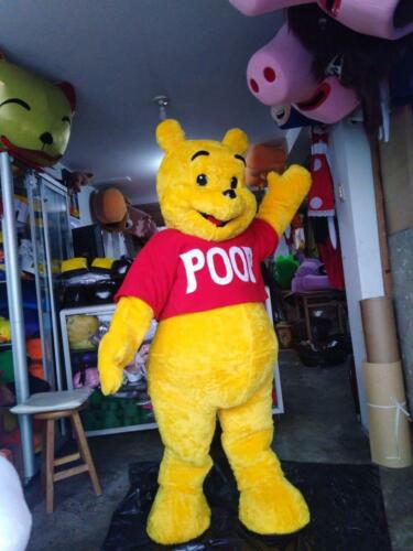 Inactividad Desgracia Pensativo Disfraz de mascota oso Winnie the Pooh adulto fiesta evento Halloween en  venta | eBay