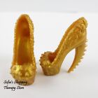 Monster High Scaris City of Frights Clawdeen Wolf Gold Heels Shoes Replacement