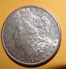 1891 S Morgan Silver Dollar Coin Lower Mintage  Tougher Date-2