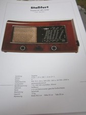 Radio-Fernseharchiv Schaltplan 01 Staßfurt Imperial 40 GW, 1938