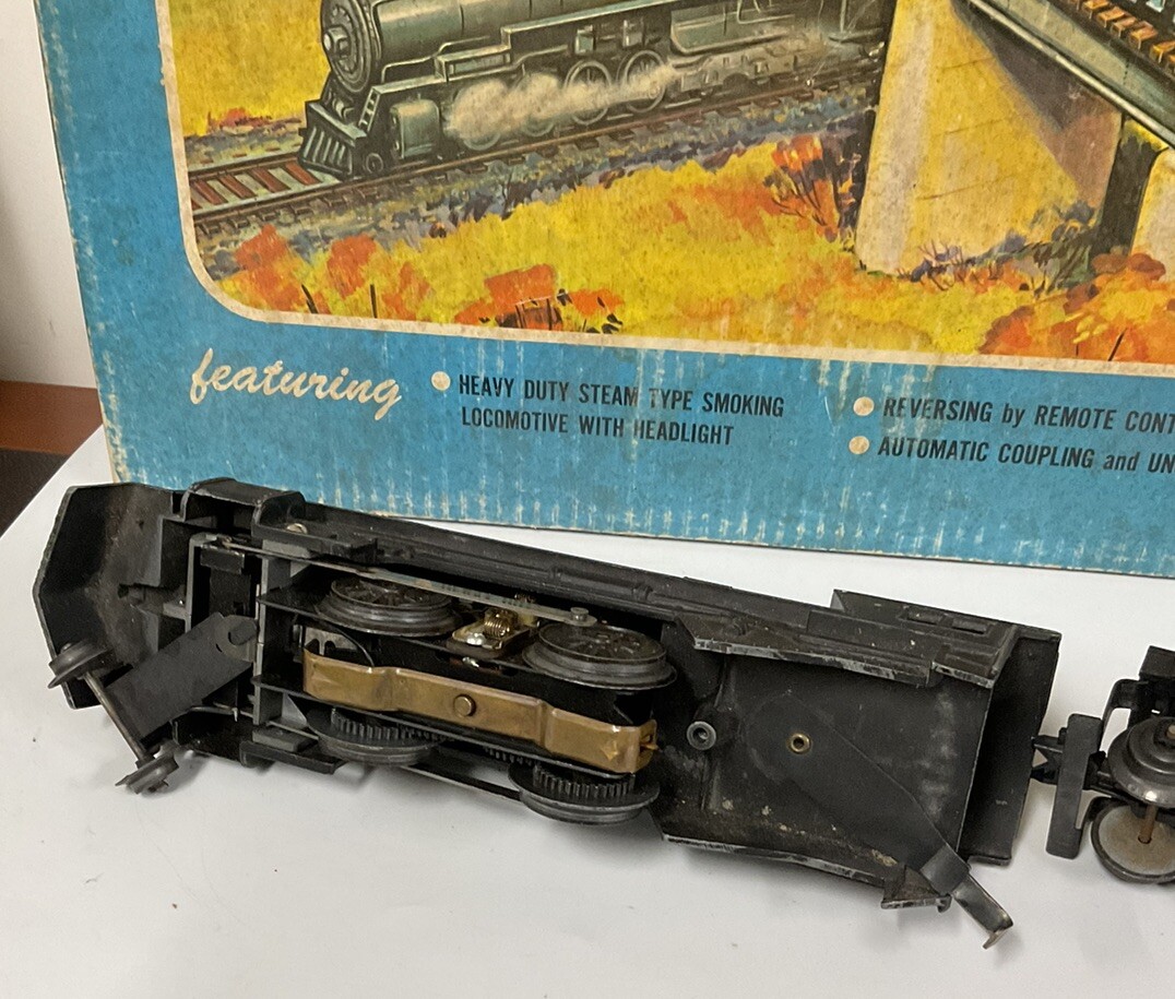 Marx O Gauge 52875 Electric Train Set in original box 666 Untested