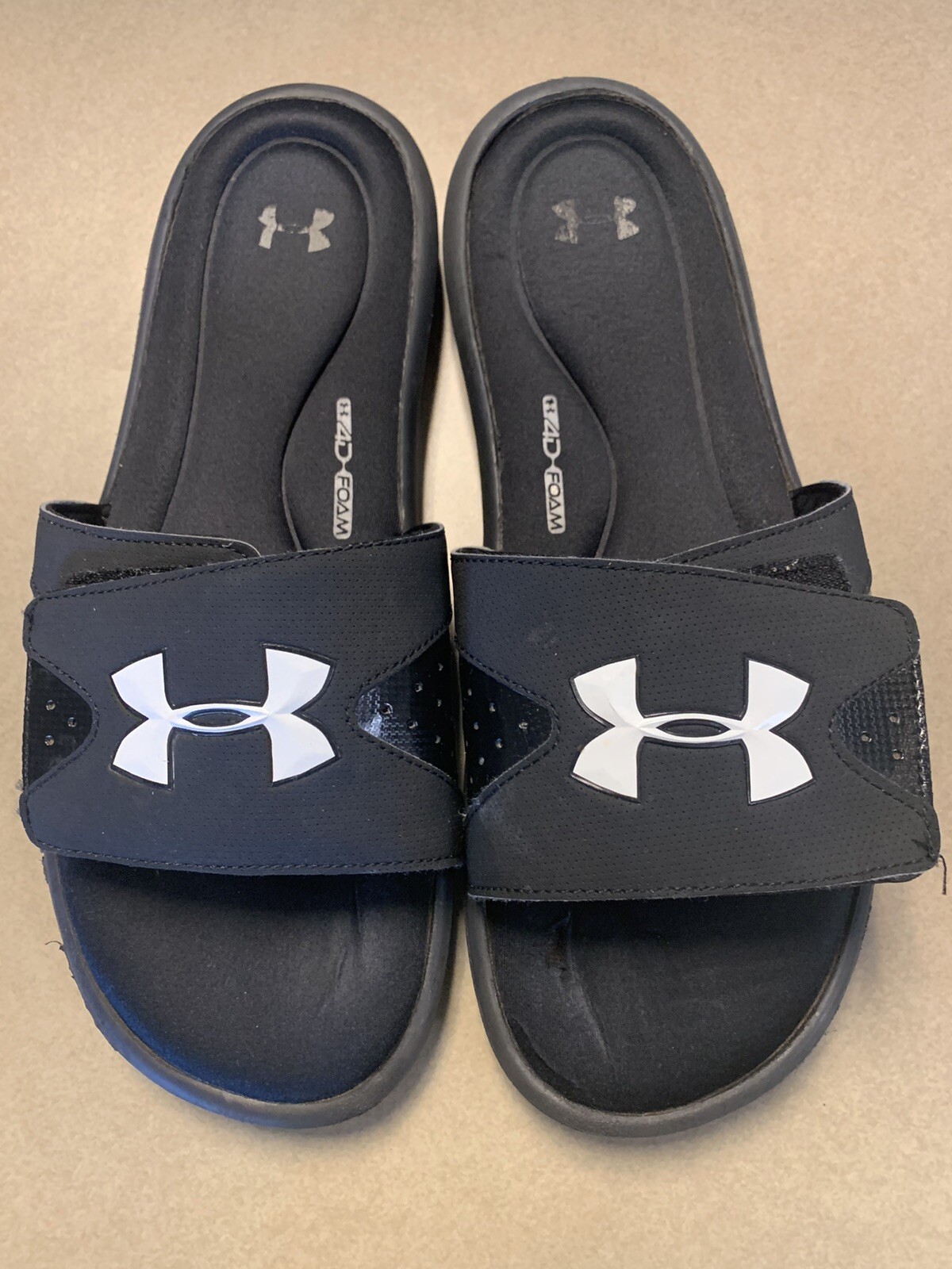 under armour men's slides size 13