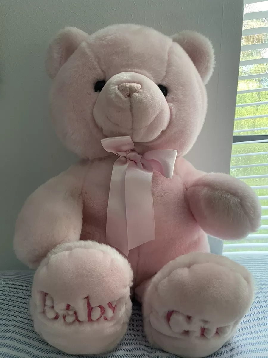 Girls with cheap teddy bear