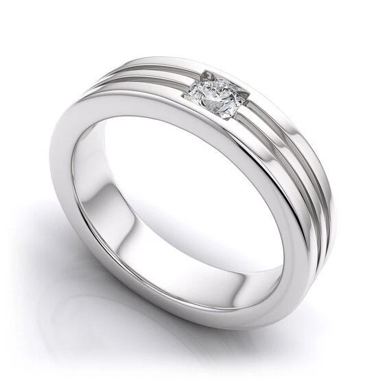 Silver ring for men price deals