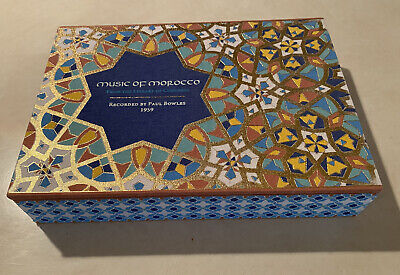 PAUL BOWLES Music of Morocco: Recorded by Paul Bowles 1959 4 x CD box set PAUL BOWLES Music of Morocco: Recorded by Paul Bowles 1959 4 x CD box set