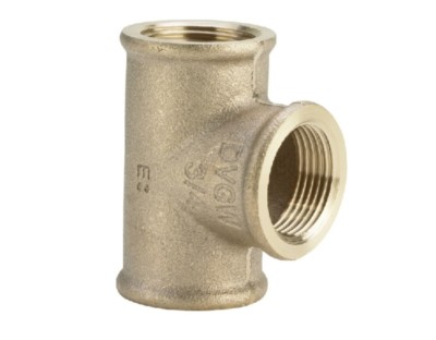 Viega Rotguss T-Stück 1/4'' - 2''   Abzweig  Innengewinde Fitting Gewindefitting