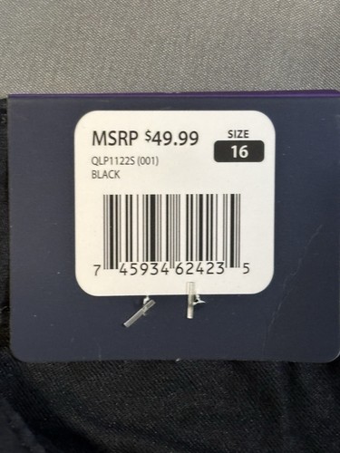 Gap Jeans Women's 16 Black Denim Skinny Stretch Preppy Dark - Picture 12 of 15