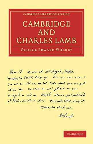 Cambridge and Charles Lamb (Cambridge Library Collection - Cambr