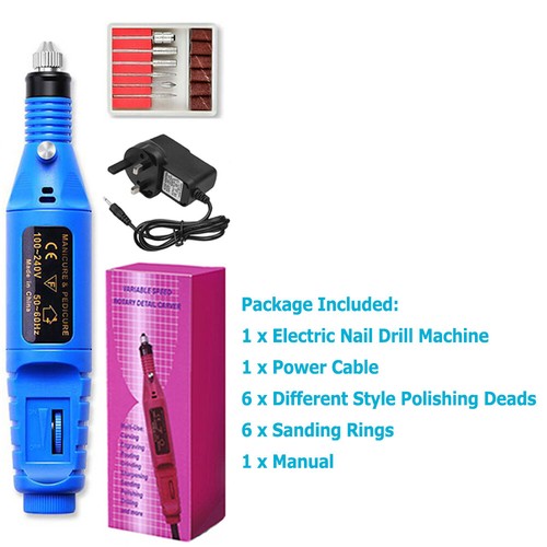 Toe Nail Grinder For Thick Toenails Set Manicure And Pedicure Professional Self - Picture 11 of 21