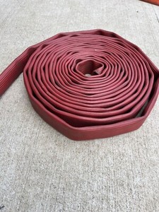 2 3/4" wide rubber Fire hose for boat docks, abrasion protection etc. 20' length