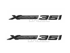 2x Gloss Black Letters Number Trunk Emblem Badge Sticker For 3 Series Xdrive 35i 2x Gloss Black Letters Number Trunk Emblem Badge Sticker For 3 Series Xdrive 35i