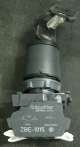 Schneider Electric Key Switch 2 Position Spring Return Harmony XB5